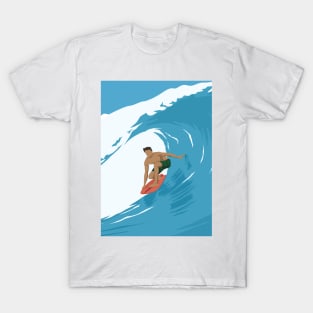 surf is my life waves poster T-Shirt